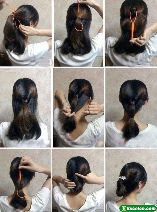 盘发针使用方法图解
